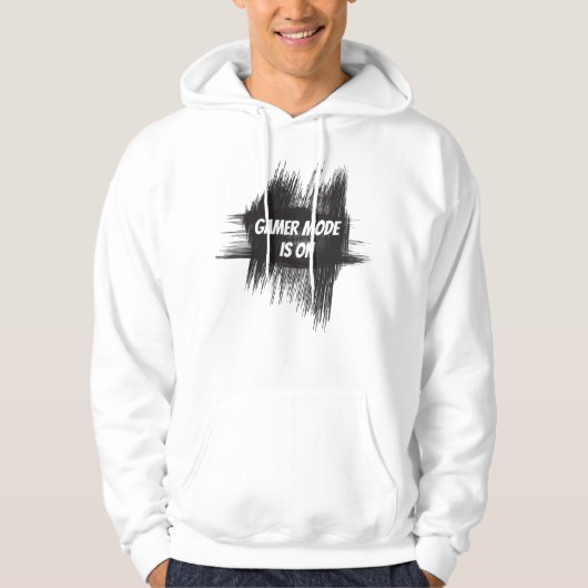 ゲーマーモードTシャツ パーカ (正面)