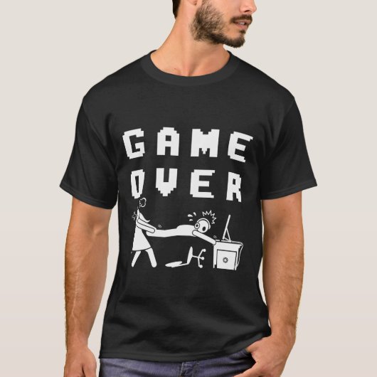 ゲーマーライフが楽しいゲーミングTシャツ少年ゲーマーギフトギーク Tシャツ (正面)