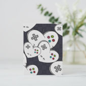 ゲーマーラブコントローラハート ポストカード (スタンド正面)