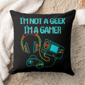 ゲーマーレトロネオン クッション (ブランケット)