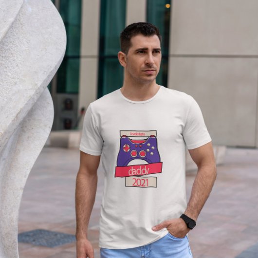 ゲーマーレベルアップジョイスティック Tシャツ