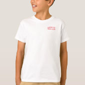 ゲーマーロゴティー「ライフはGAME遊、WINへ」 Tシャツ (正面)