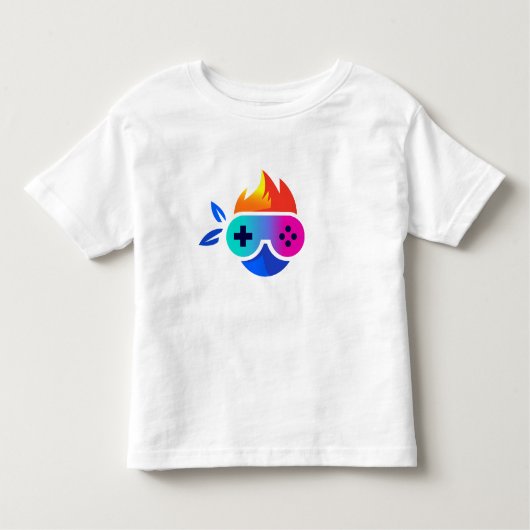 ゲーマーロゴ トドラーTシャツ (正面)