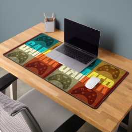 ゲーマーヴィンテージコンピュータゲームコントローラ デスクマット