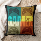 ゲーマーヴィンテージビデオゲーム制御装置 クッション (ブランケット)