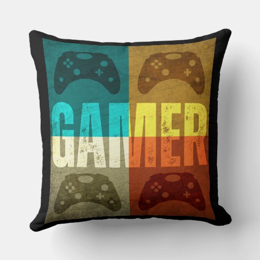 ゲーマーヴィンテージビデオゲーム制御装置 クッション (裏面)