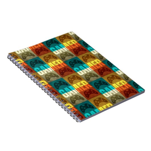 ゲーマーヴィンテージビデオゲーム制御装置 ノートブック (右側)