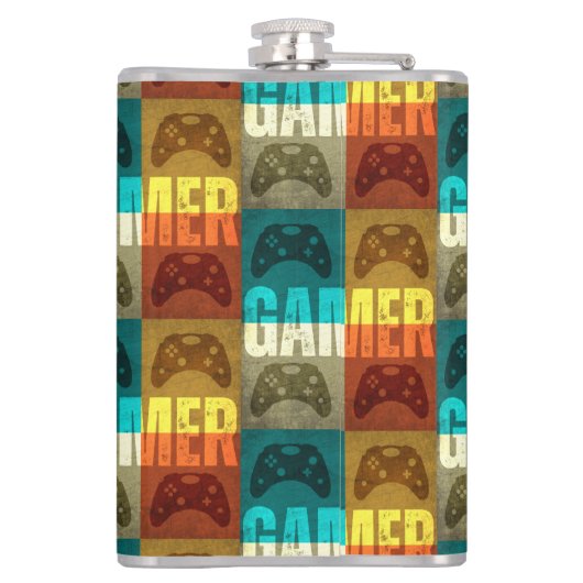 ゲーマーヴィンテージビデオゲーム制御装置 フラスク (裏面)