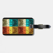 ゲーマーヴィンテージビデオゲーム制御装置 ラゲッジタグ (裏面横)