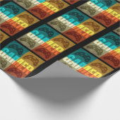 ゲーマーヴィンテージビデオゲーム制御装置 ラッピングペーパー (角)