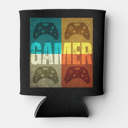 ゲーマーヴィンテージビデオゲーム制御装置 缶クーラー (正面)