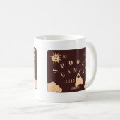 ゲーマー不気味おもしろいボードゲームのスローガン コーヒーマグカップ (正面右)