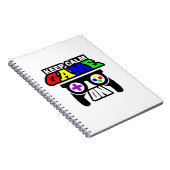 ゲーマー保ギフトCalm Game On ノートブック (右側)
