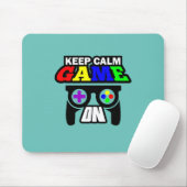 ゲーマー保ギフトCalm Game On マウスパッド (マウス)