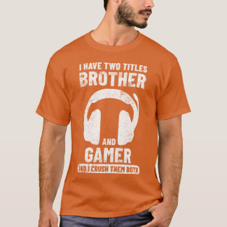 ゲーマー兄弟のゲーミングギフト Tシャツ