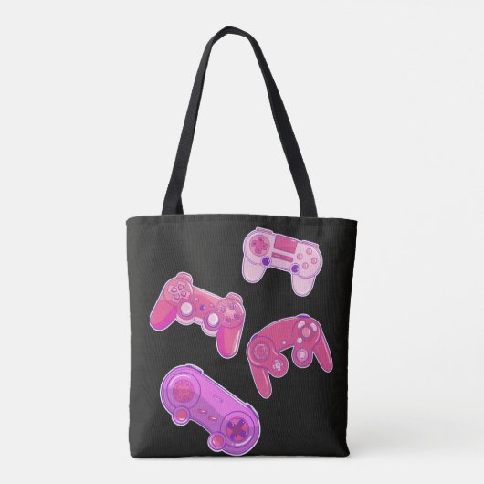 ゲーマー制御 トートバッグ (裏面)