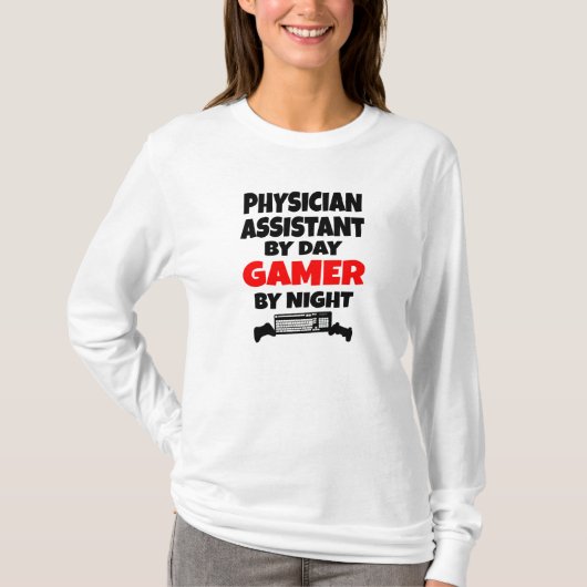 ゲーマー医師アシスタント Tシャツ (正面)