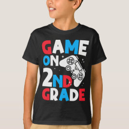 ゲーマー名言 ゲームオン 2年生 ゲーマー クール Tシャツ