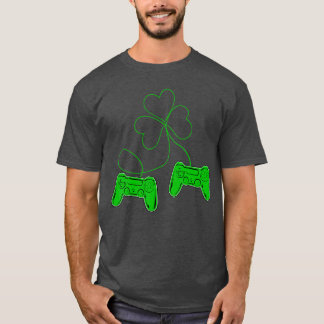 ゲーマー向けの楽しい聖パトリックの日ギフト ギャーミングGIF Tシャツ