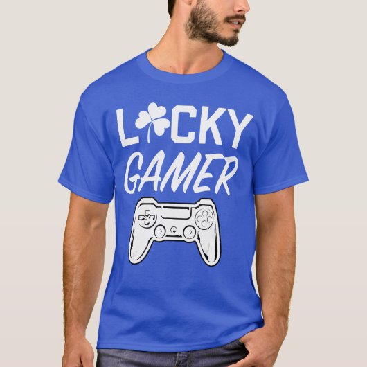 ゲーマー向けの楽しい聖パトリックの日ギフト Tシャツ (正面)