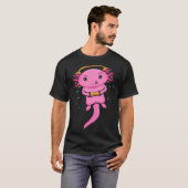 ゲーマー向けのZocker Axolotl ビデオゲーム Tシャツ (正面フル)