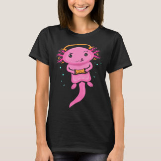 ゲーマー向けのZocker Axolotl ビデオゲーム Tシャツ