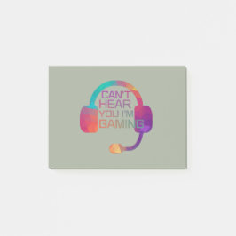 ゲーマー向けゲーミングイヤホン ポストイット