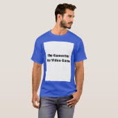 ゲーマー向けビデオゲームギフト Tシャツ (正面フル)