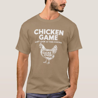 ゲーマー向けレトロニワトリゲームデザイン ビンテージ風男子 Tシャツ