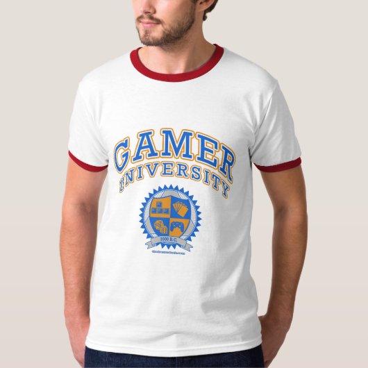 ゲーマー大学 Tシャツ (正面)