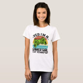 ゲーマー女子です、ついてきてね Funny Tシャツ (正面フル)
