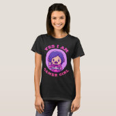 ゲーマー女子です Tシャツ (正面フル)