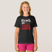 ゲーマー女子 Tシャツ (正面フル)