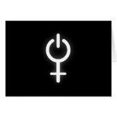 ゲーマー女性用ガールパワー電子シンボル (正面横)