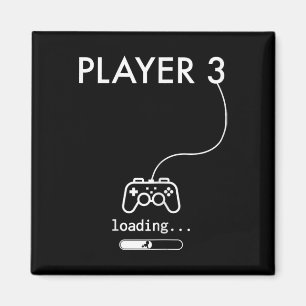 ゲーマー妊娠発表Tシャツ マグネット