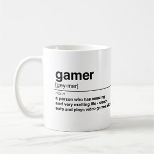 ゲーマー定義 コーヒーマグカップ