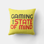 ゲーマー引用文ゲーム用ピローギークゲーミングプロ クッション (裏面)