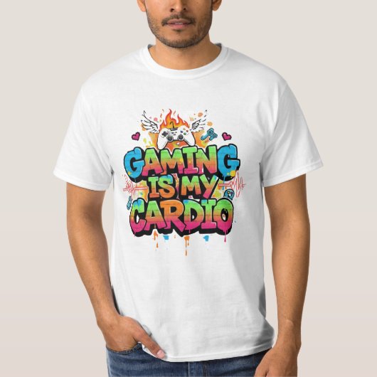 ゲーマー引用Tシャツ Tシャツ (正面)