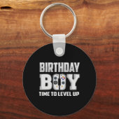 ゲーマー必見!レベルアップおめでとう 誕生日ギフト 5 キーホルダー (正面)