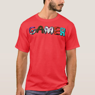 ゲーマー文字 Tシャツ