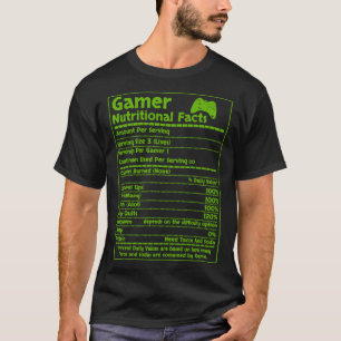 ゲーマー栄養 Tシャツ