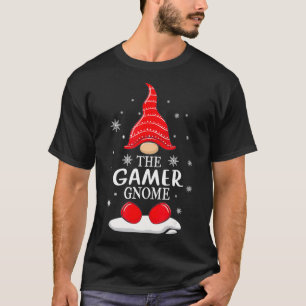ゲーマー格言マッチングファミリークリスマスパジャマ Tシャツ