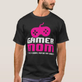 ゲーマー母ビデオゲームゲーミング愛好家マザープレーヤーG Tシャツ (正面)