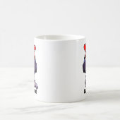 ゲーマー猫ゲームと健康バー コーヒーマグカップ (中央)