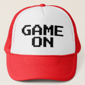 ゲーマー用おもしろいトラック車帽のゲーム キャップ (正面)