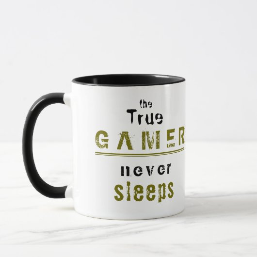 ゲーマー用コーヒーマグ マグカップ (左)