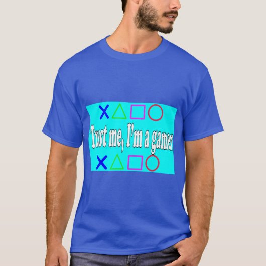 ゲーマー男子ですって信じて vintage friends tシャツ (正面)