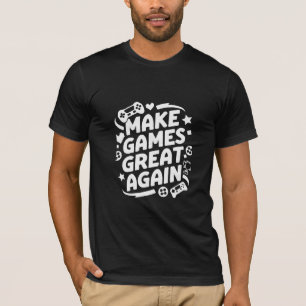 ゲーマー素晴らしにとって再び素晴らしいギフトを作る Tシャツ