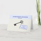 ゲーマー編集可能カードの新しいホームおめでとう カード (正面)