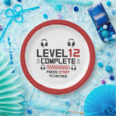 ゲーマー誕生日又は卒業 ペーパープレート (パーティー)